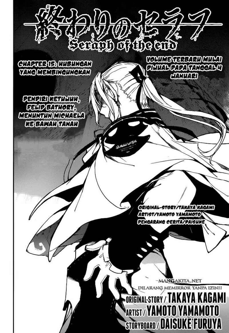 Owari no Seraph Chapter 15 - halaman 3