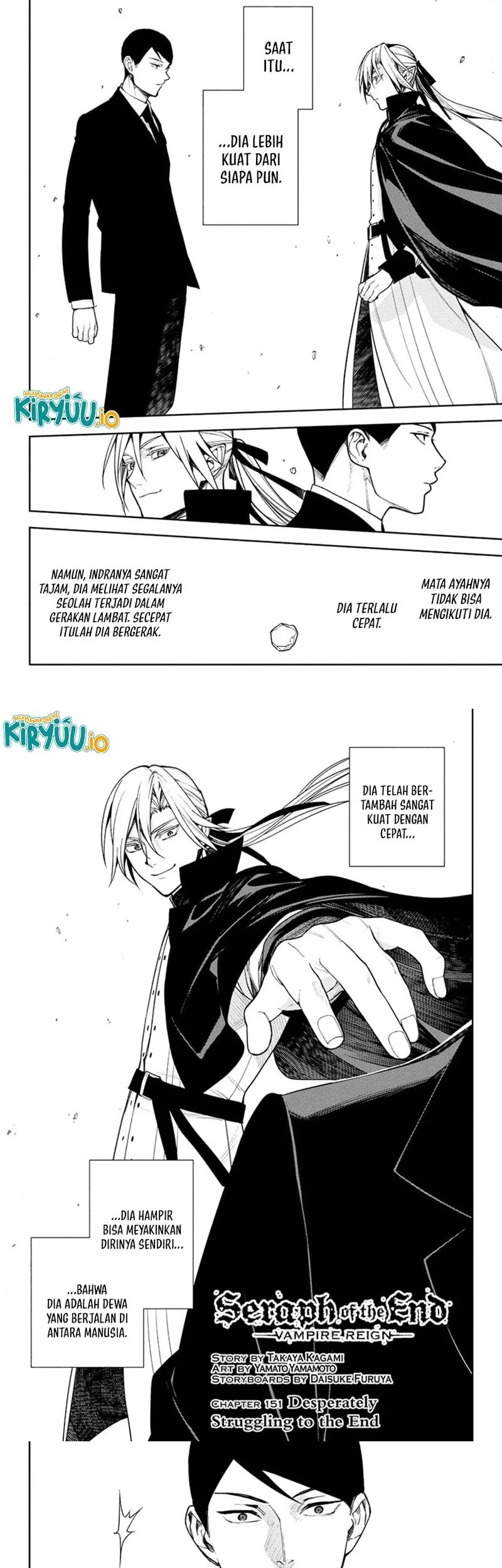 Owari no Seraph Chapter 151 - halaman 2