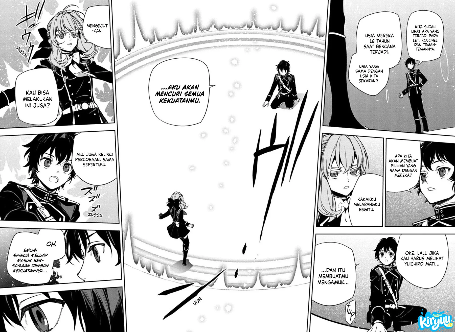 Owari no Seraph Chapter 156 - halaman 17