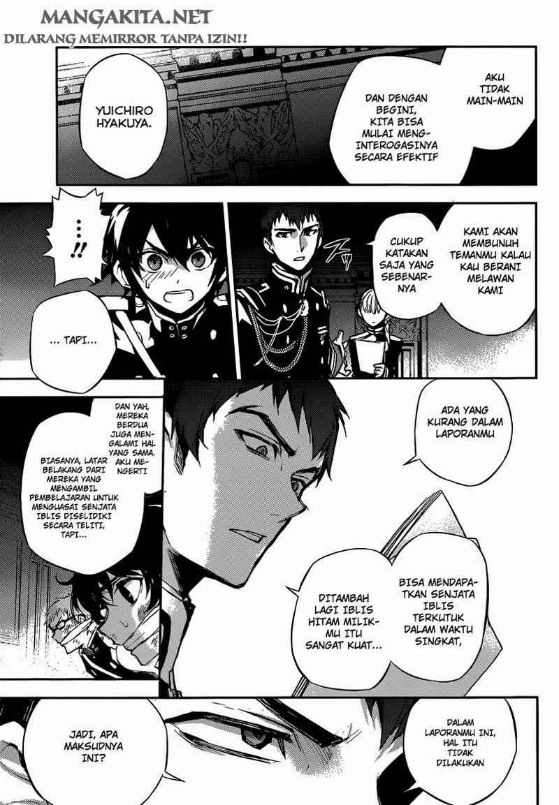 Owari no Seraph Chapter 17 - halaman 27