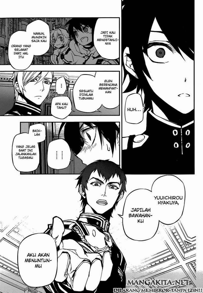 Owari no Seraph Chapter 17 - halaman 35