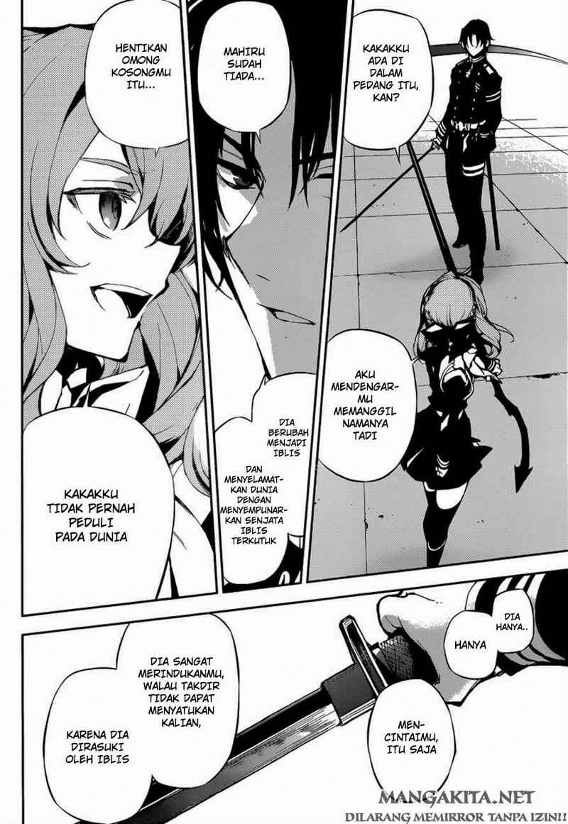 Owari no Seraph Chapter 18 - halaman 23