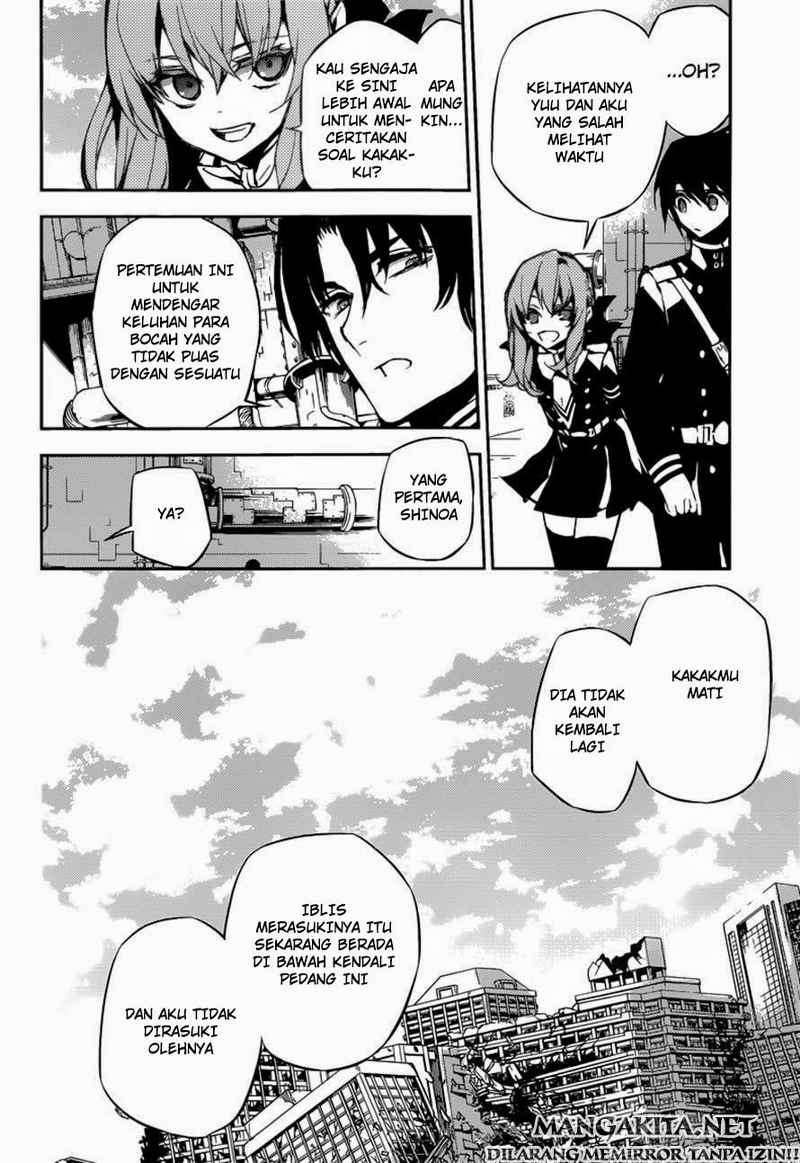 Owari no Seraph Chapter 18 - halaman 33