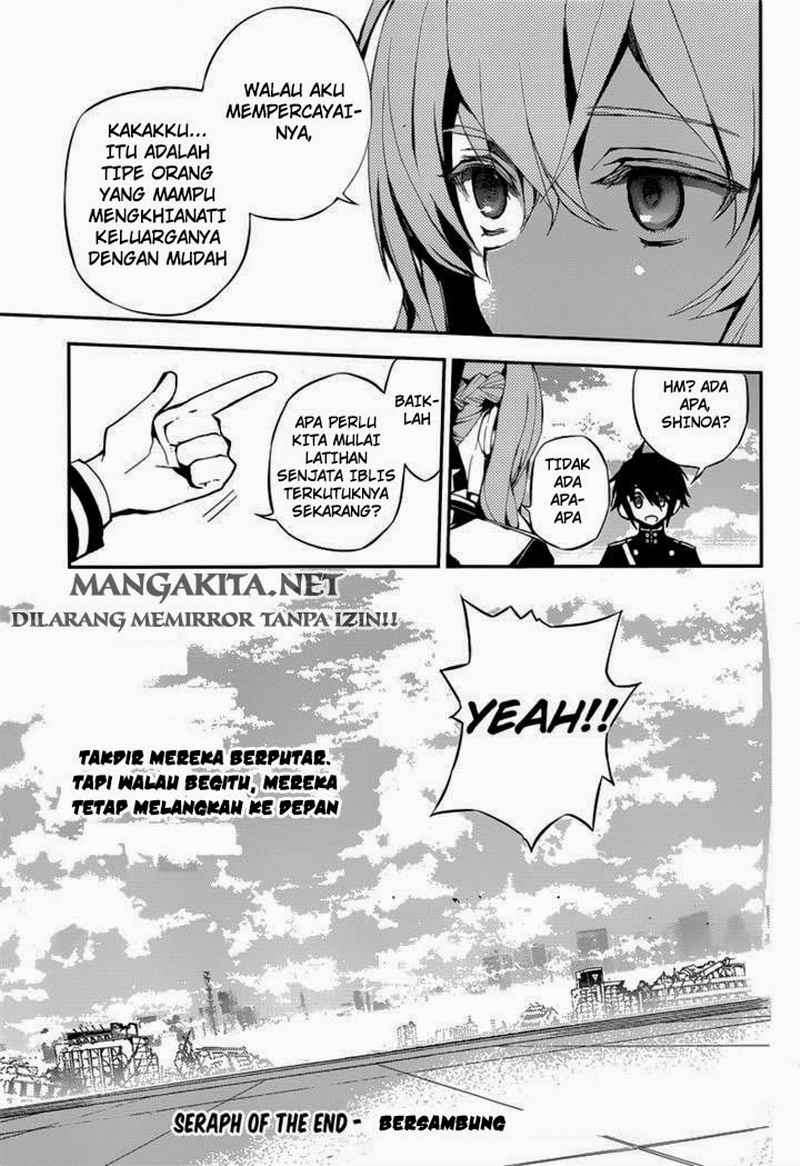 Owari no Seraph Chapter 18 - halaman 42