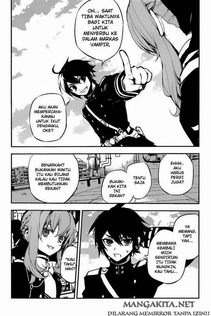 Owari no Seraph Chapter 18 - halaman 9