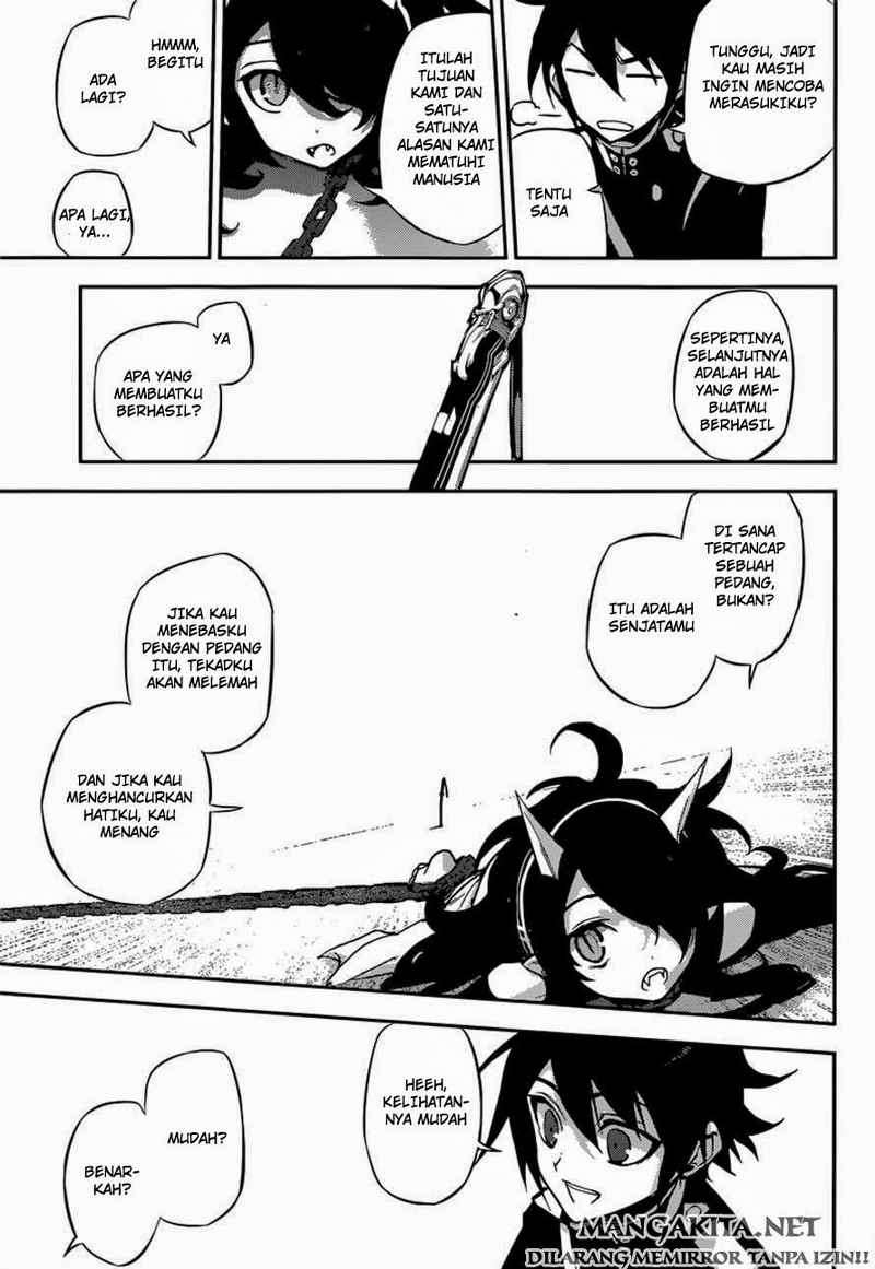 Owari no Seraph Chapter 20 - halaman 23