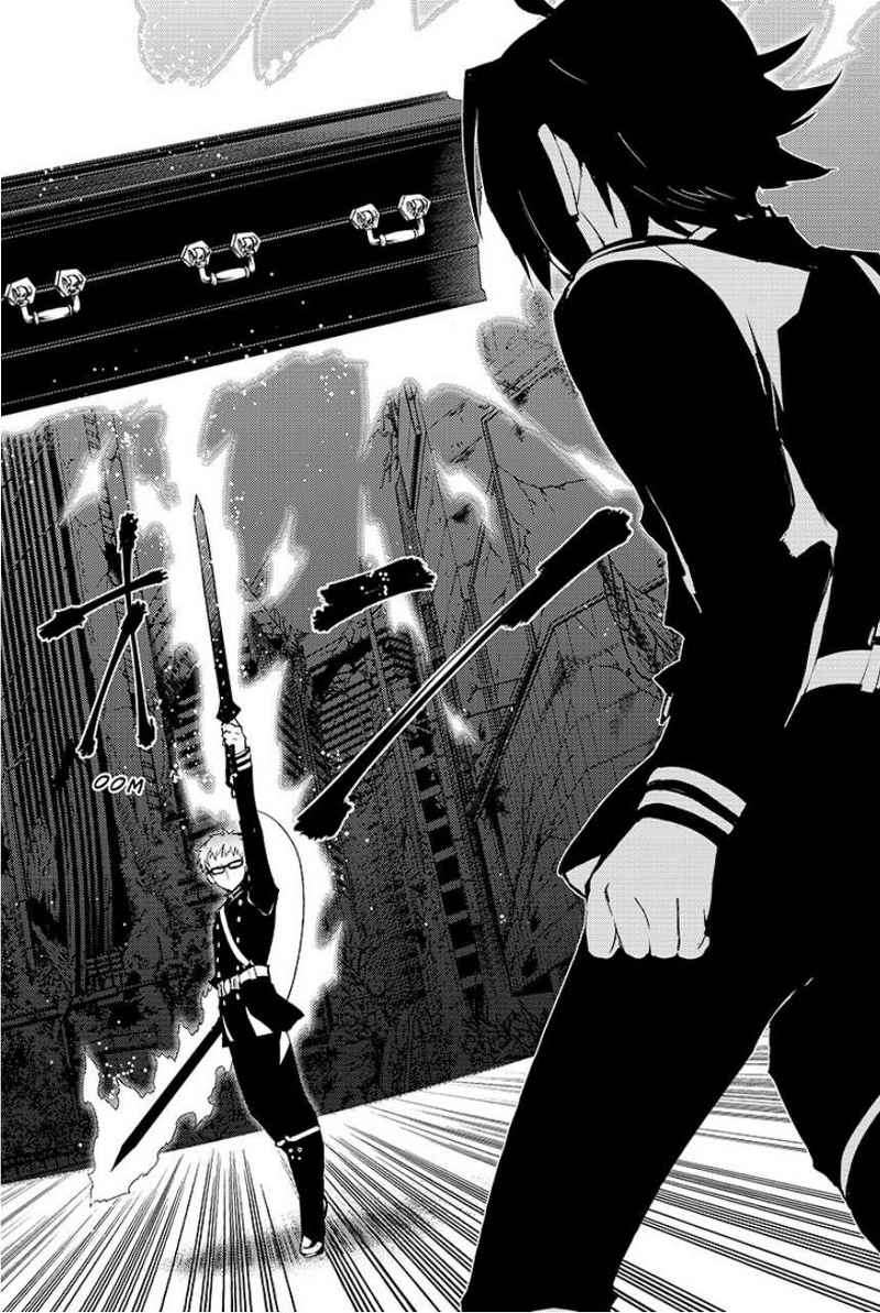 Owari no Seraph Chapter 21 - halaman 42