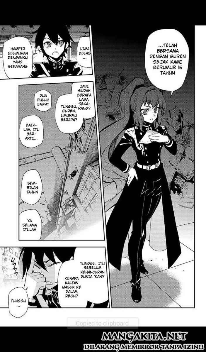 Owari no Seraph Chapter 25 - halaman 22