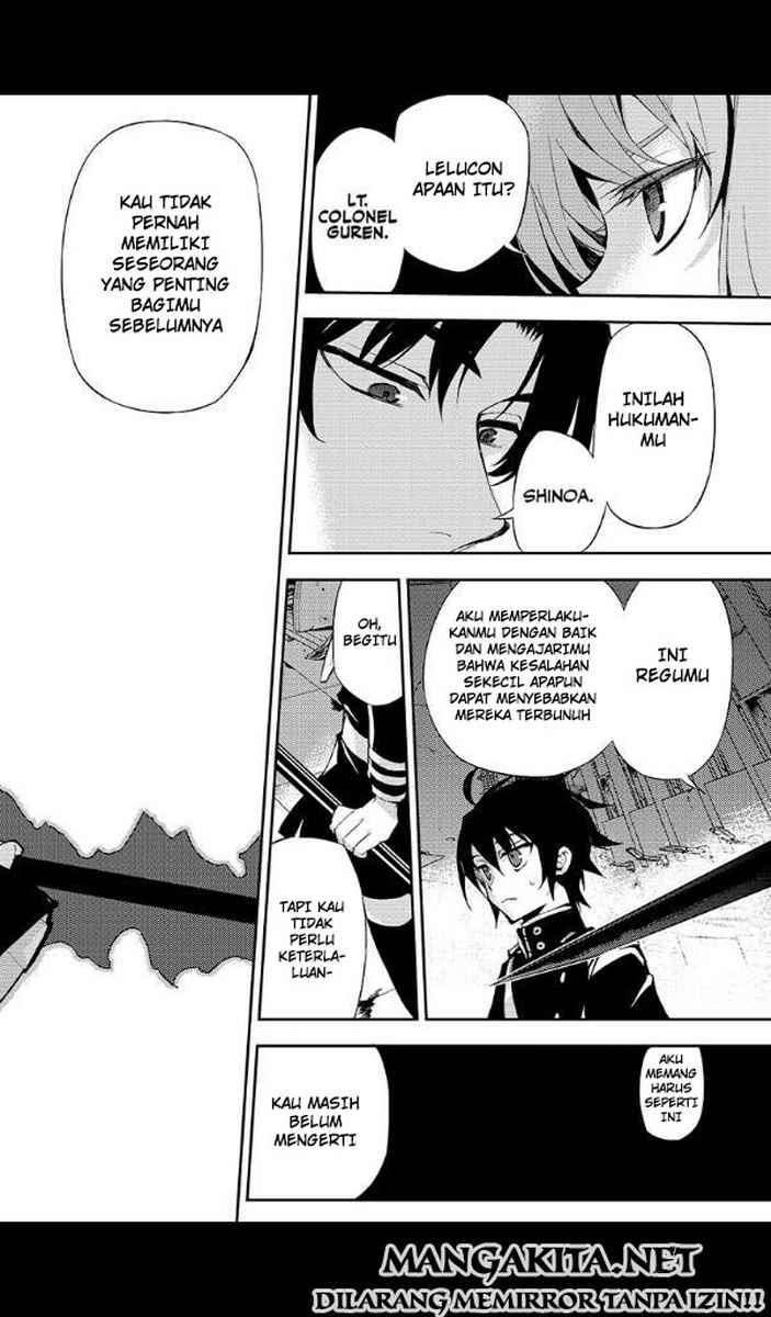 Owari no Seraph Chapter 25 - halaman 31