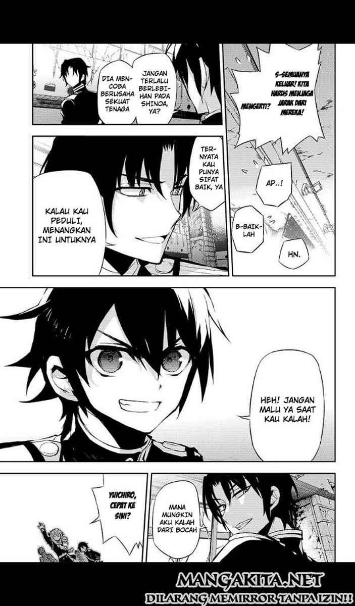 Owari no Seraph Chapter 25 - halaman 34