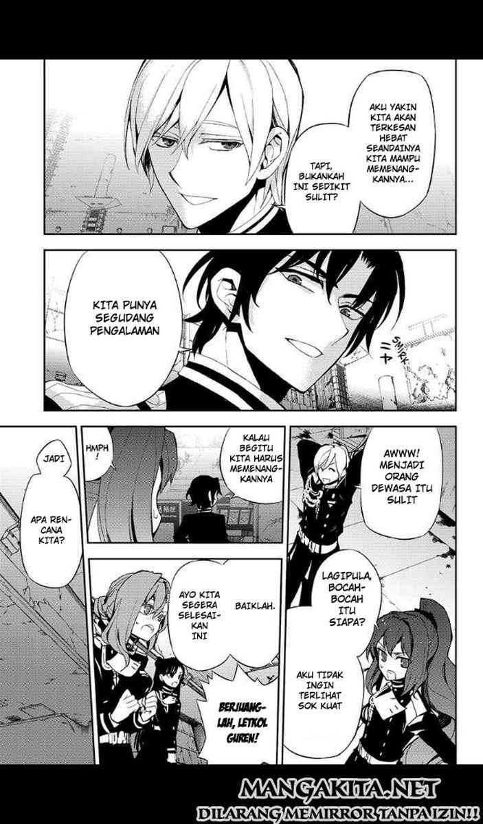 Owari no Seraph Chapter 25 - halaman 36