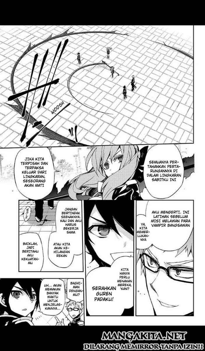 Owari no Seraph Chapter 25 - halaman 40