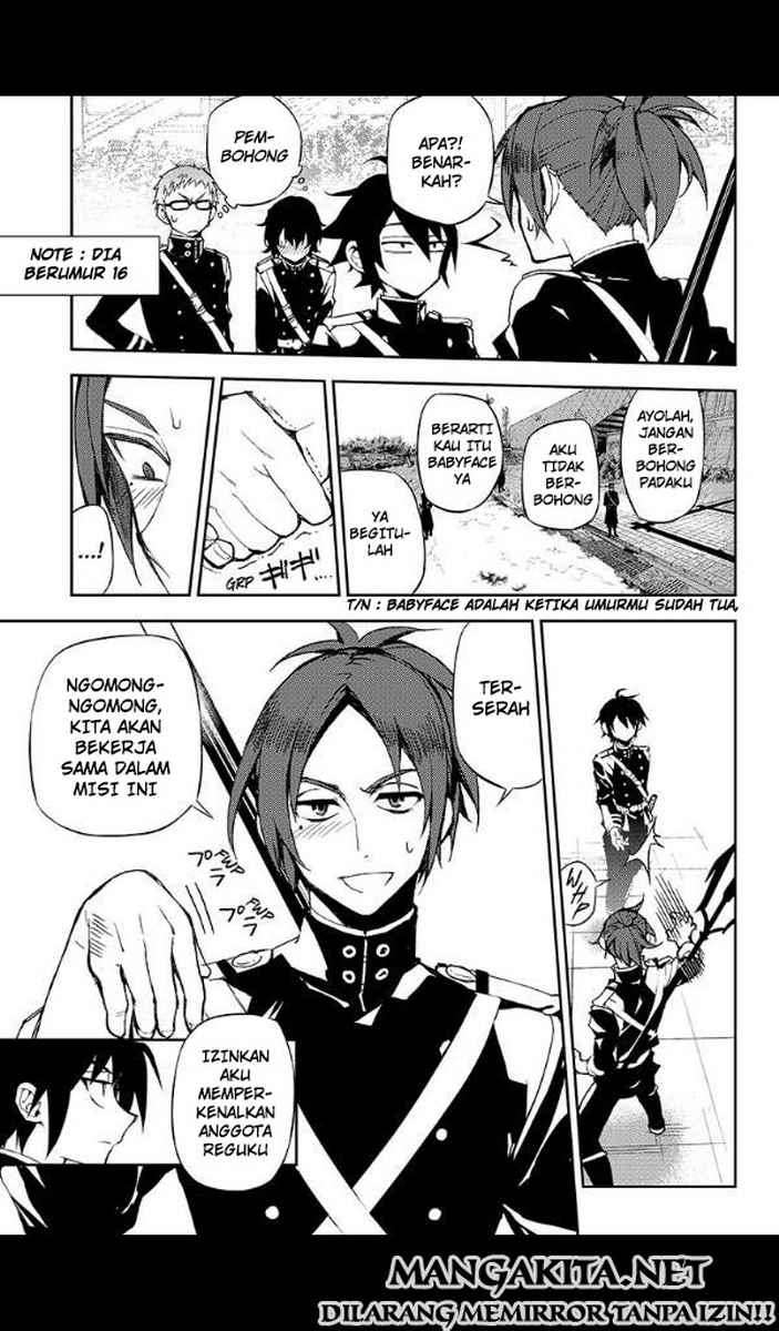 Owari no Seraph Chapter 25 - halaman 8