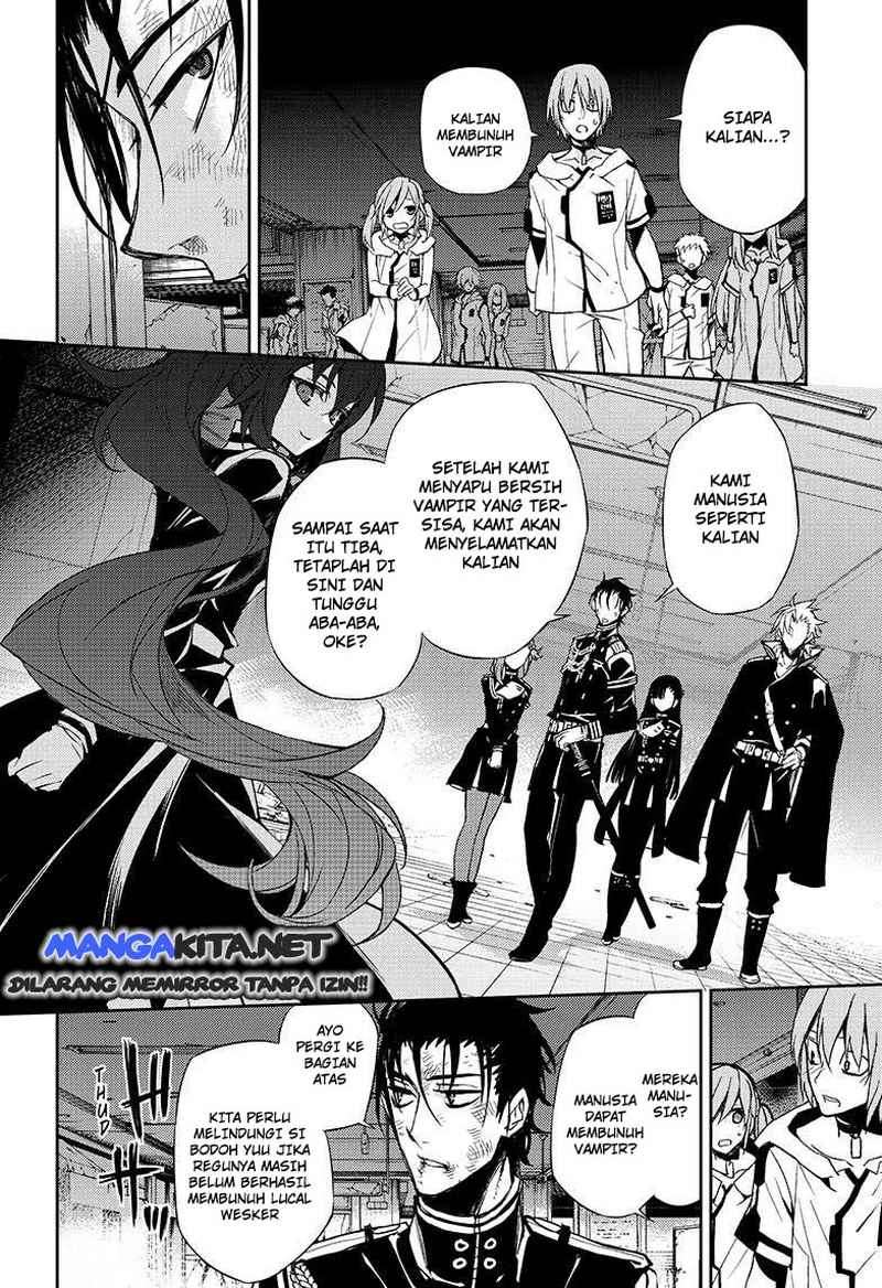 Owari no Seraph Chapter 28 - halaman 35