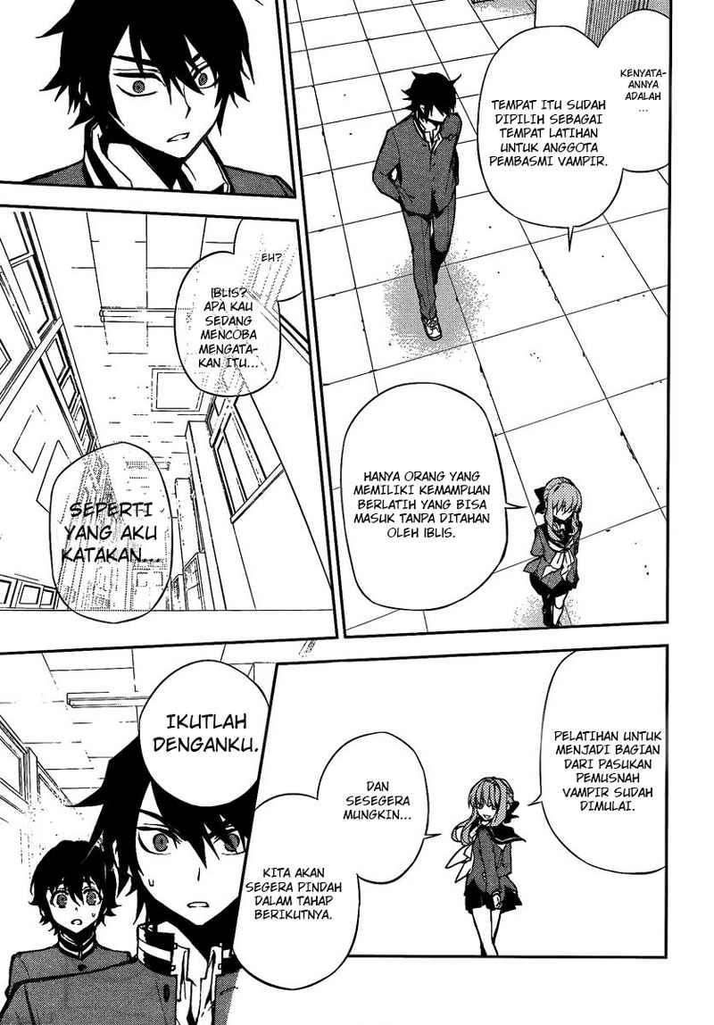 Owari no Seraph Chapter 3 - halaman 21
