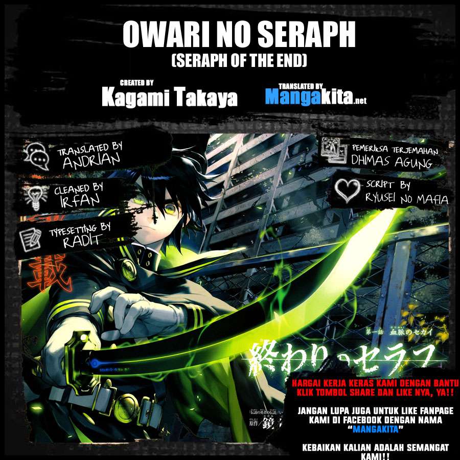 Owari no Seraph Chapter 31 - halaman 1