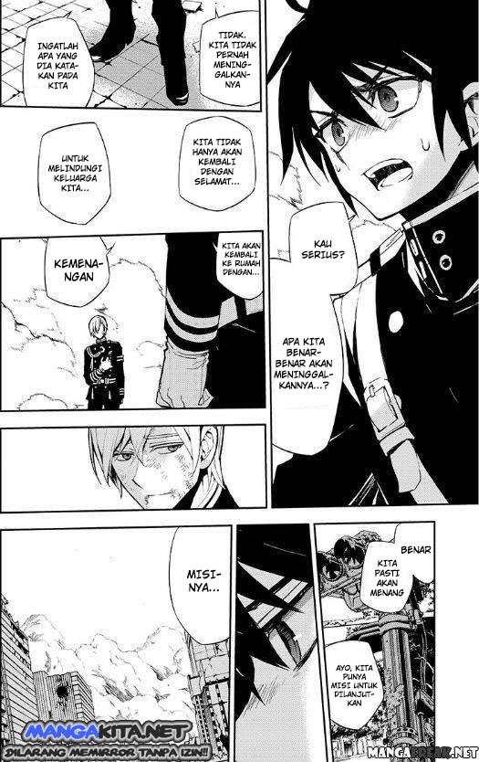 Owari no Seraph Chapter 33 - halaman 25