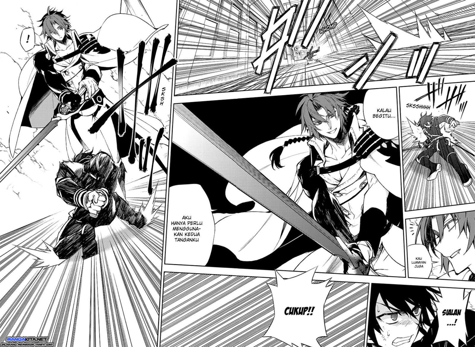 Owari no Seraph Chapter 34 - halaman 18