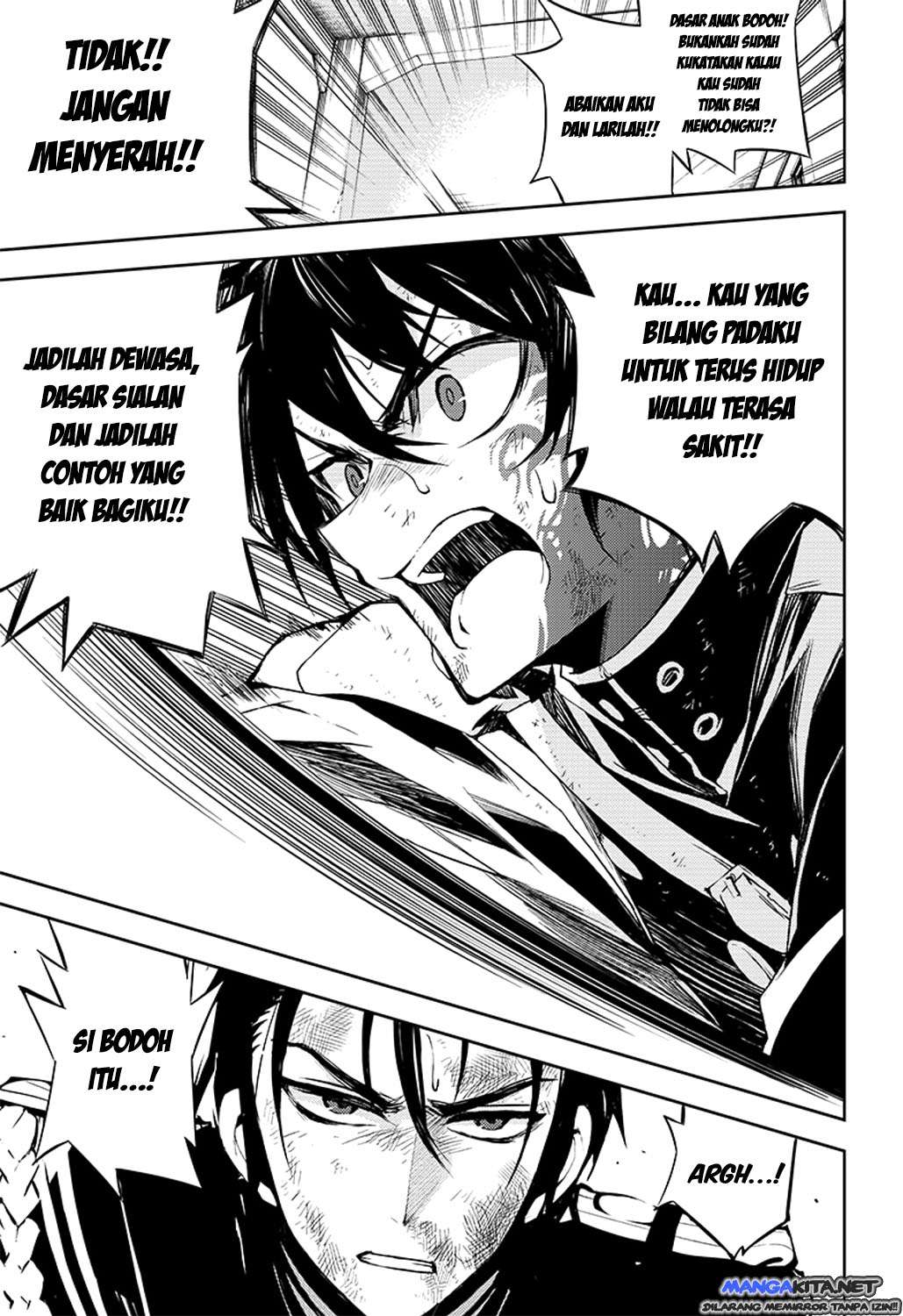 Owari no Seraph Chapter 34 - halaman 21