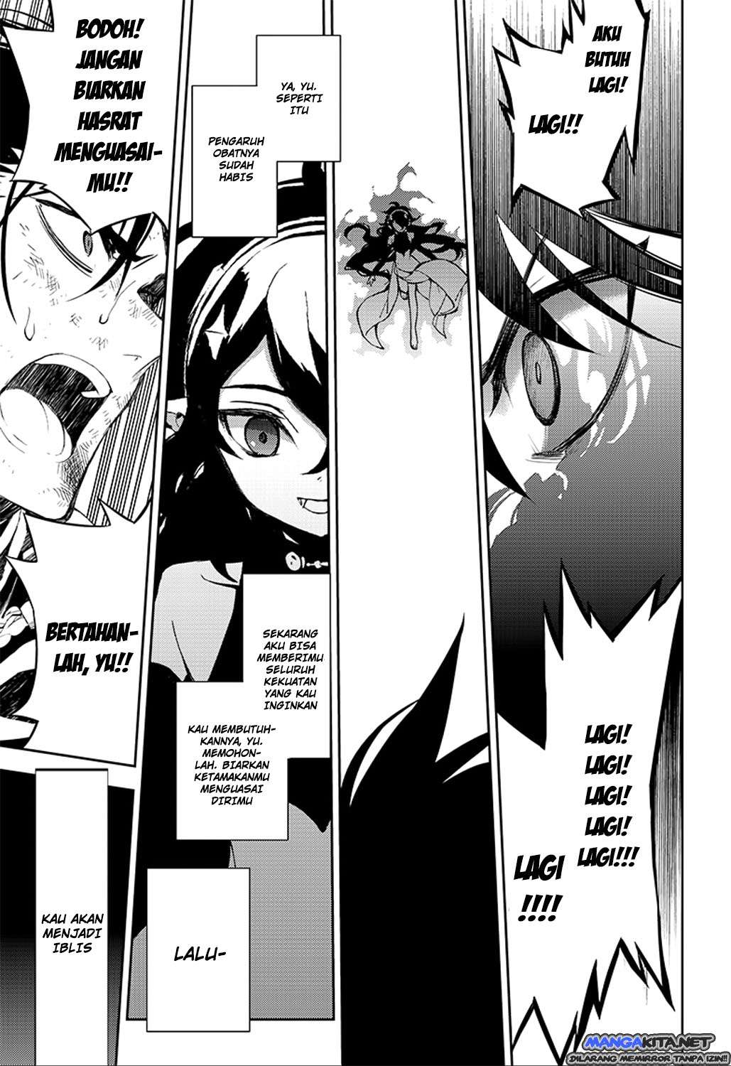 Owari no Seraph Chapter 34 - halaman 23