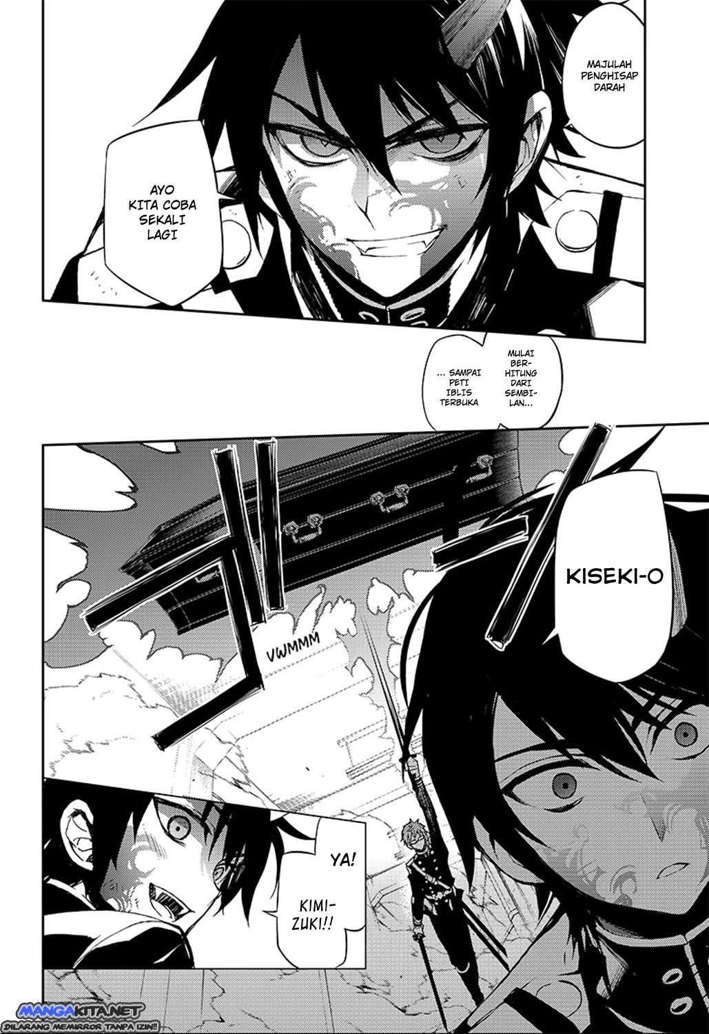 Owari no Seraph Chapter 34 - halaman 25