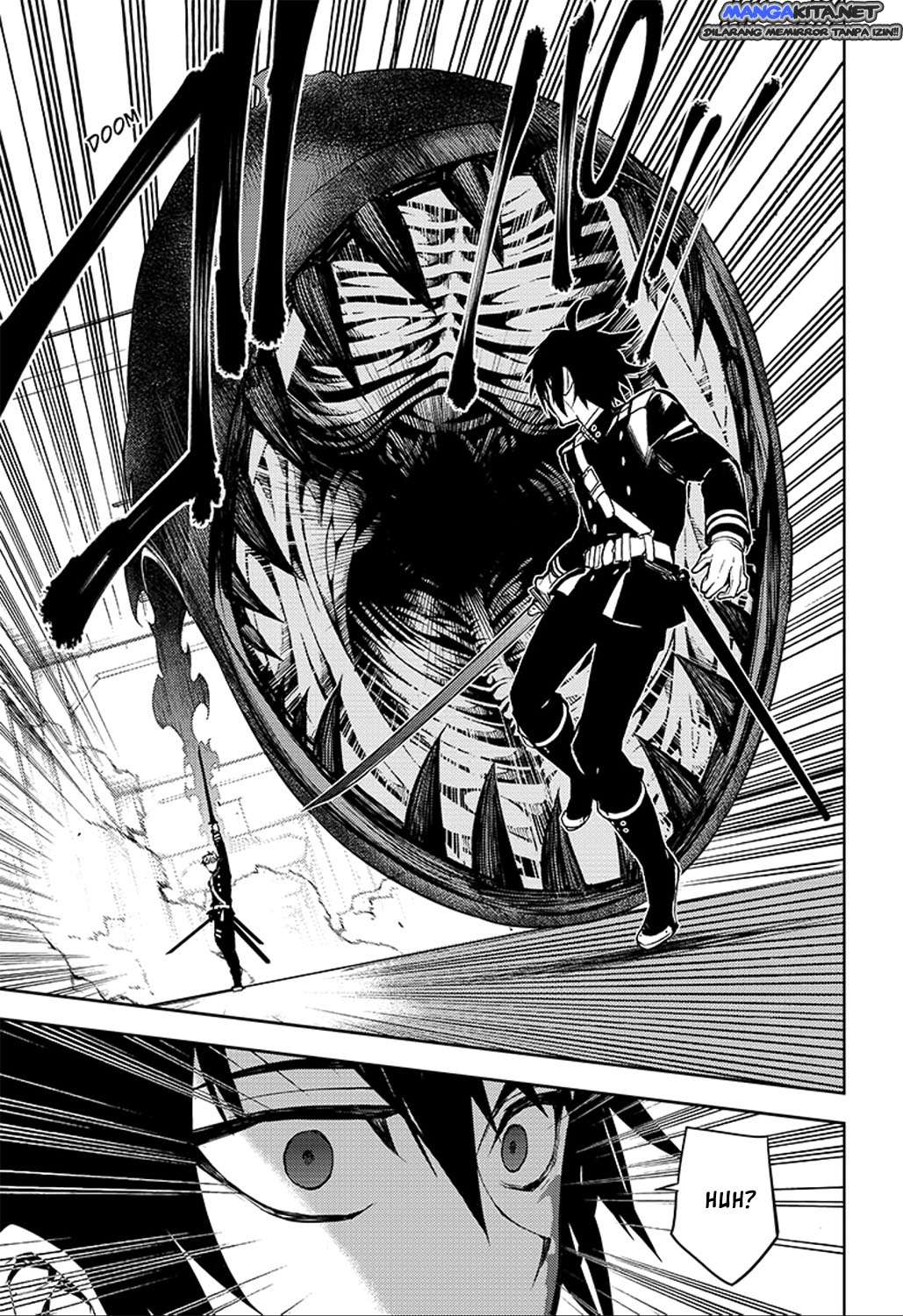 Owari no Seraph Chapter 34 - halaman 28