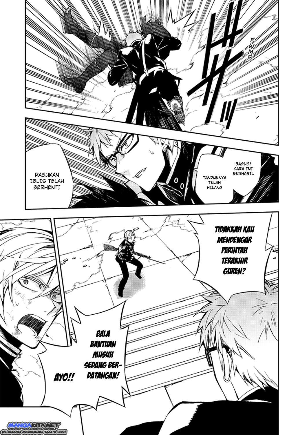 Owari no Seraph Chapter 34 - halaman 31