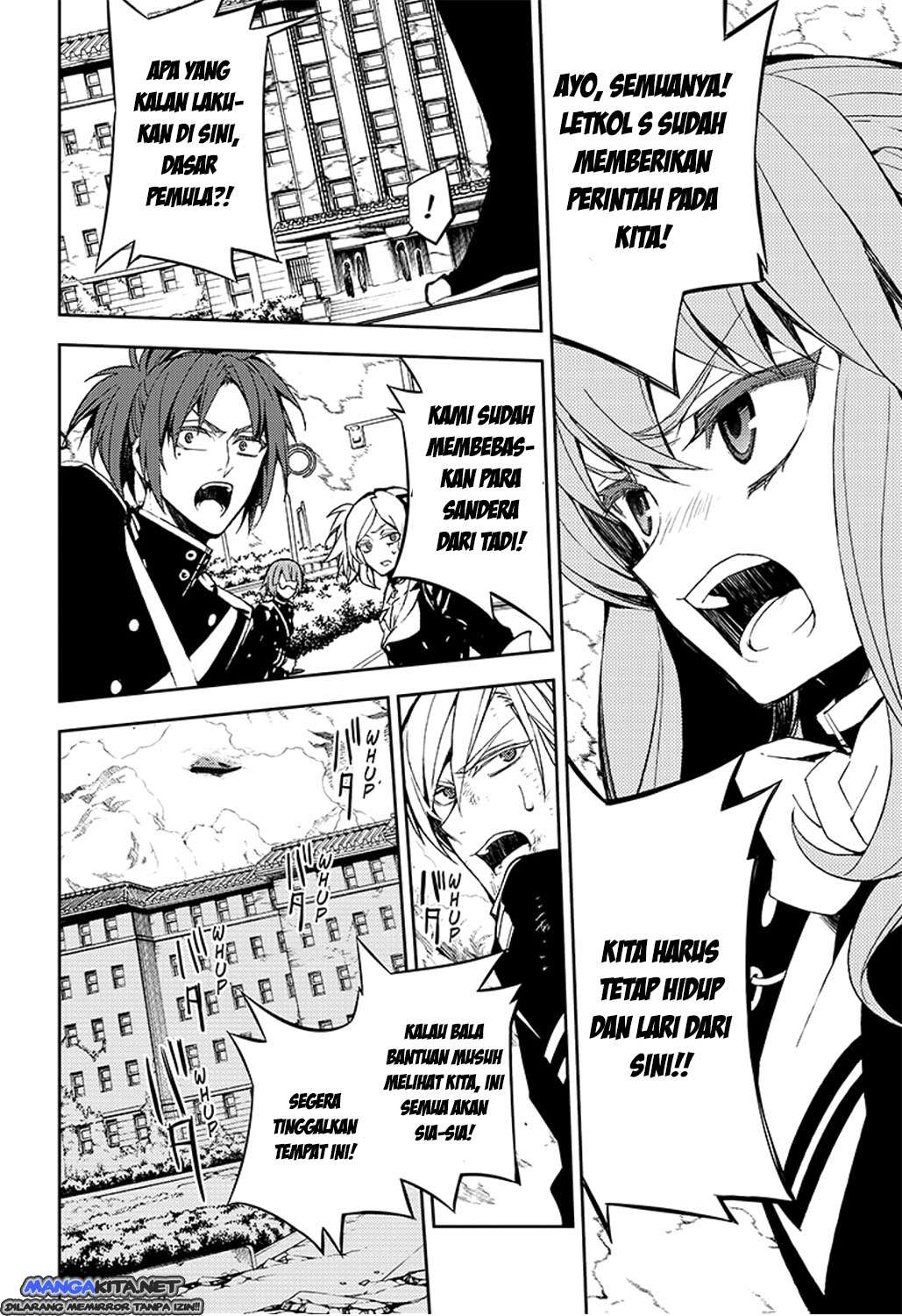 Owari no Seraph Chapter 34 - halaman 32