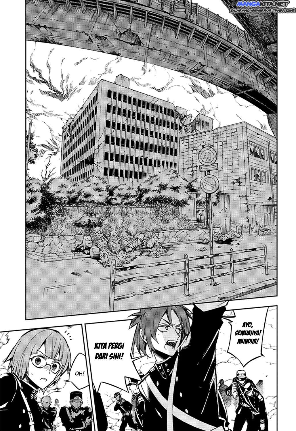 Owari no Seraph Chapter 34 - halaman 33