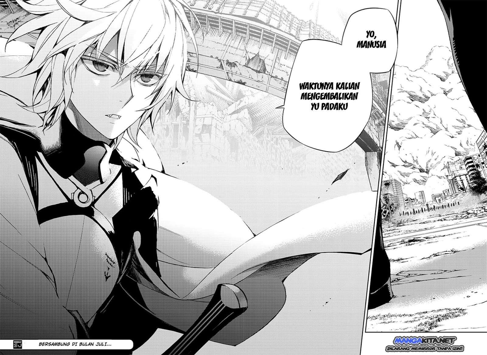 Owari no Seraph Chapter 34 - halaman 35