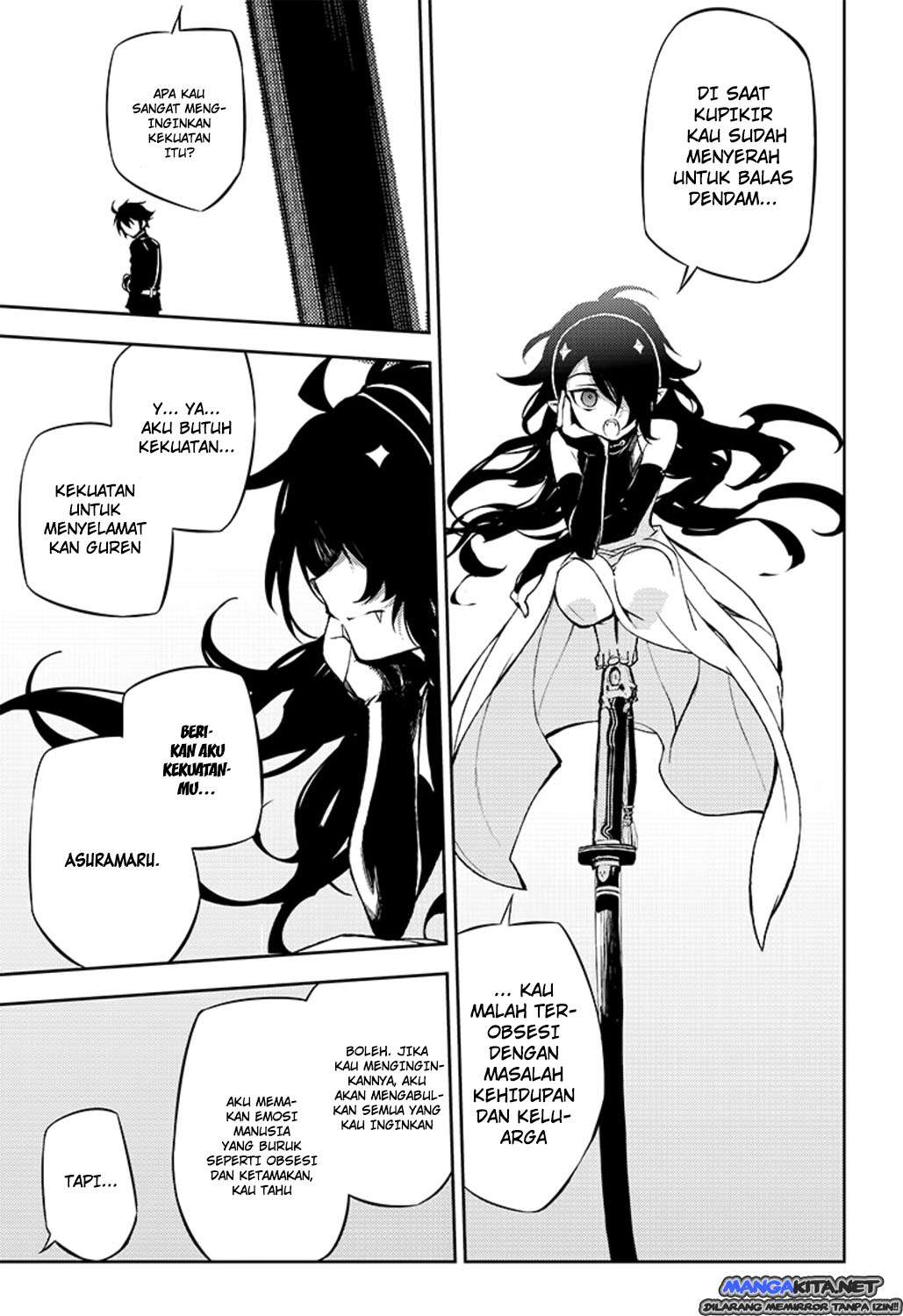 Owari no Seraph Chapter 34 - halaman 5