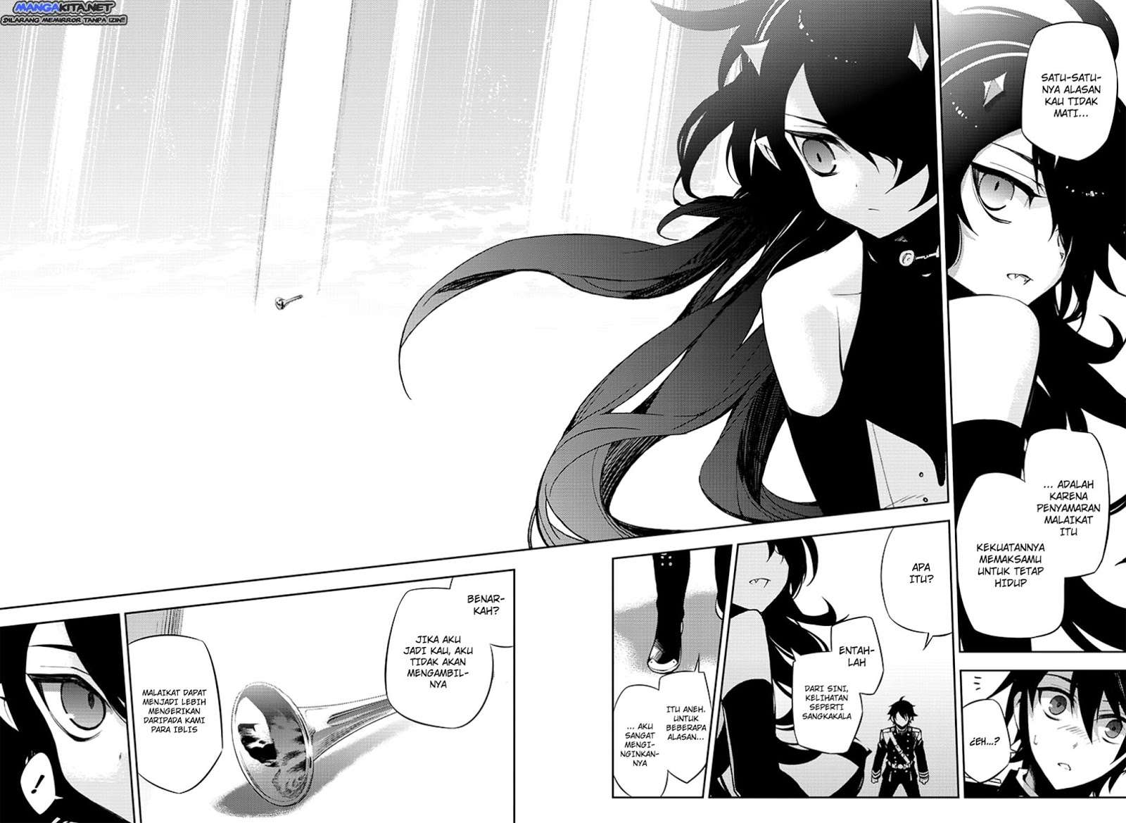 Owari no Seraph Chapter 34 - halaman 8