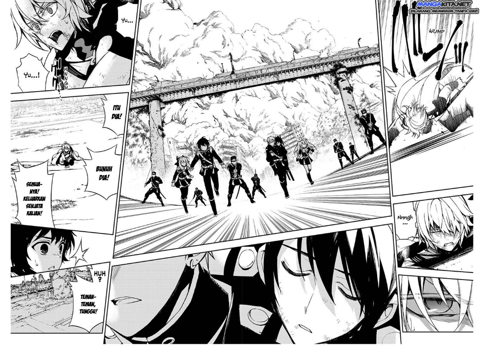 Owari no Seraph Chapter 35 - halaman 17