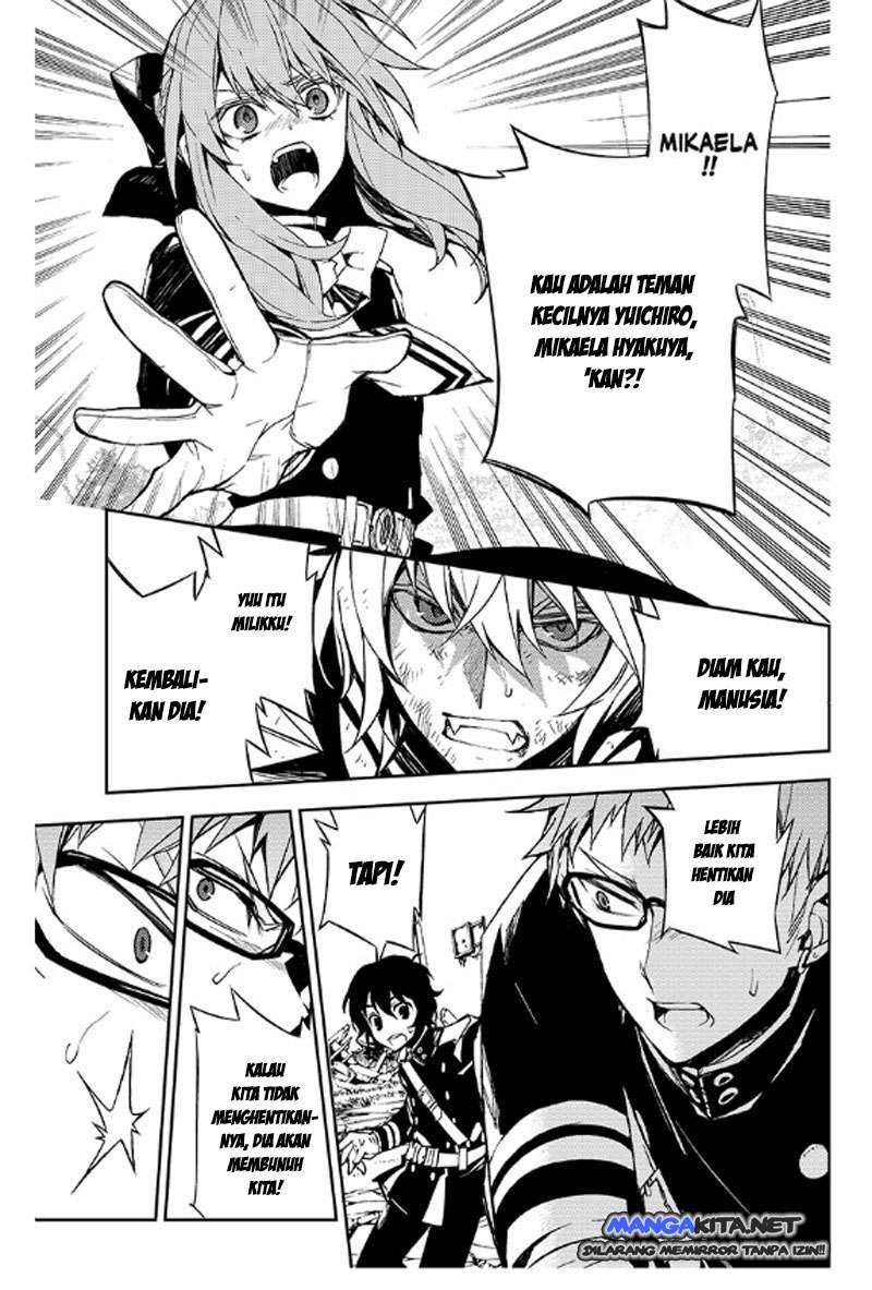 Owari no Seraph Chapter 35 - halaman 21