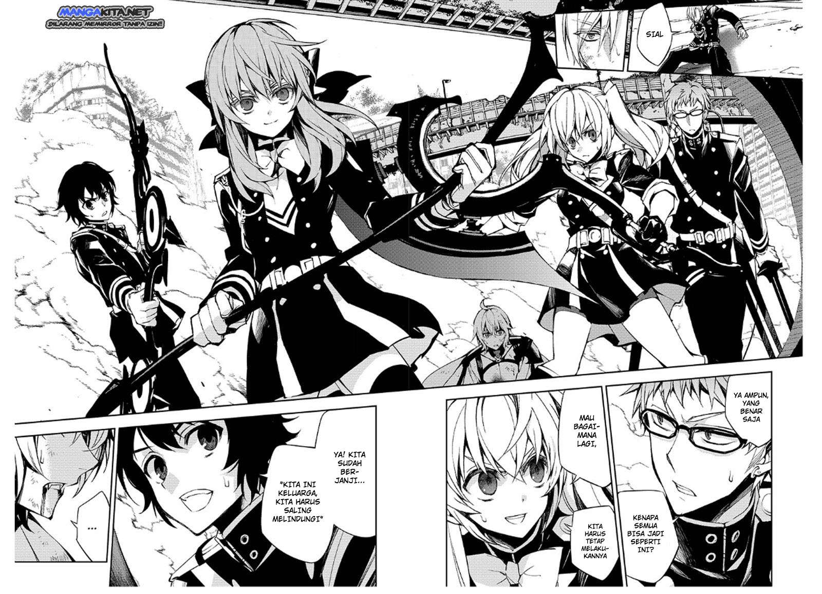 Owari no Seraph Chapter 35 - halaman 30