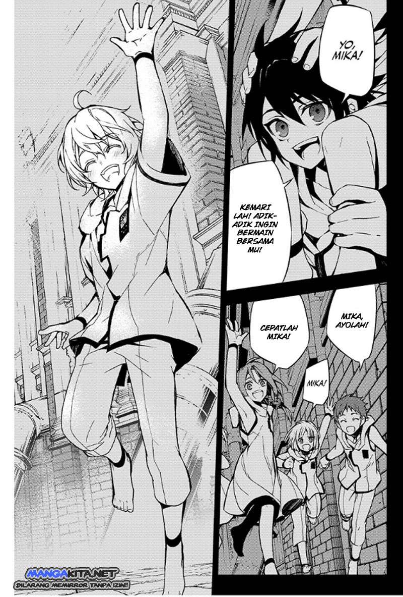 Owari no Seraph Chapter 35 - halaman 32