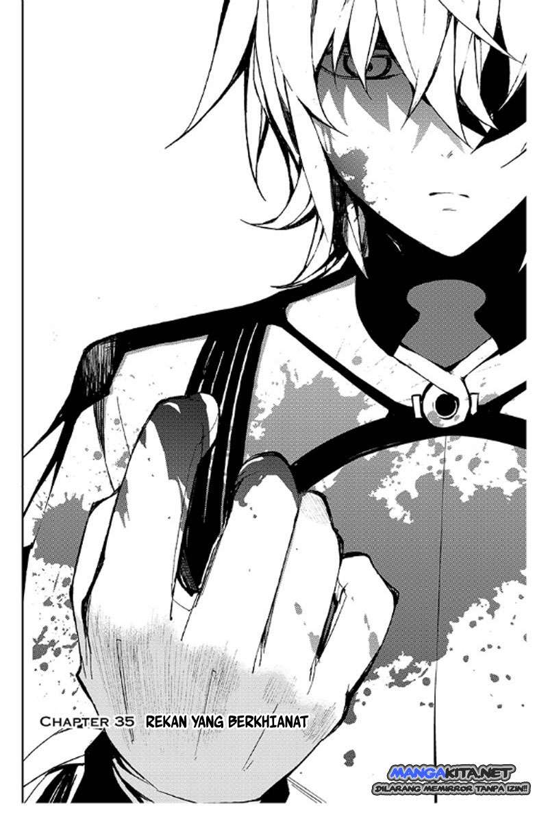 Owari no Seraph Chapter 35 - halaman 4