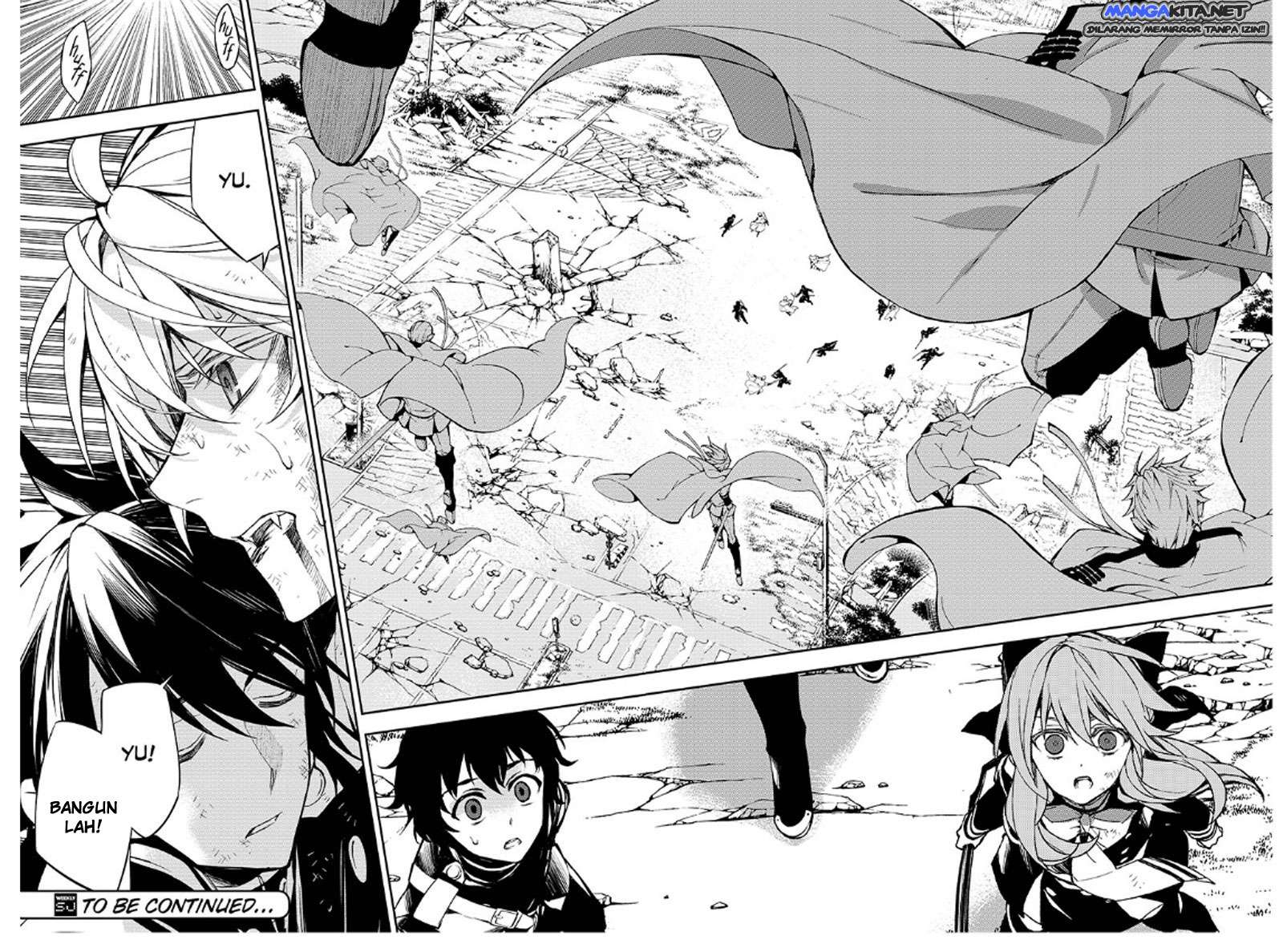 Owari no Seraph Chapter 35 - halaman 42