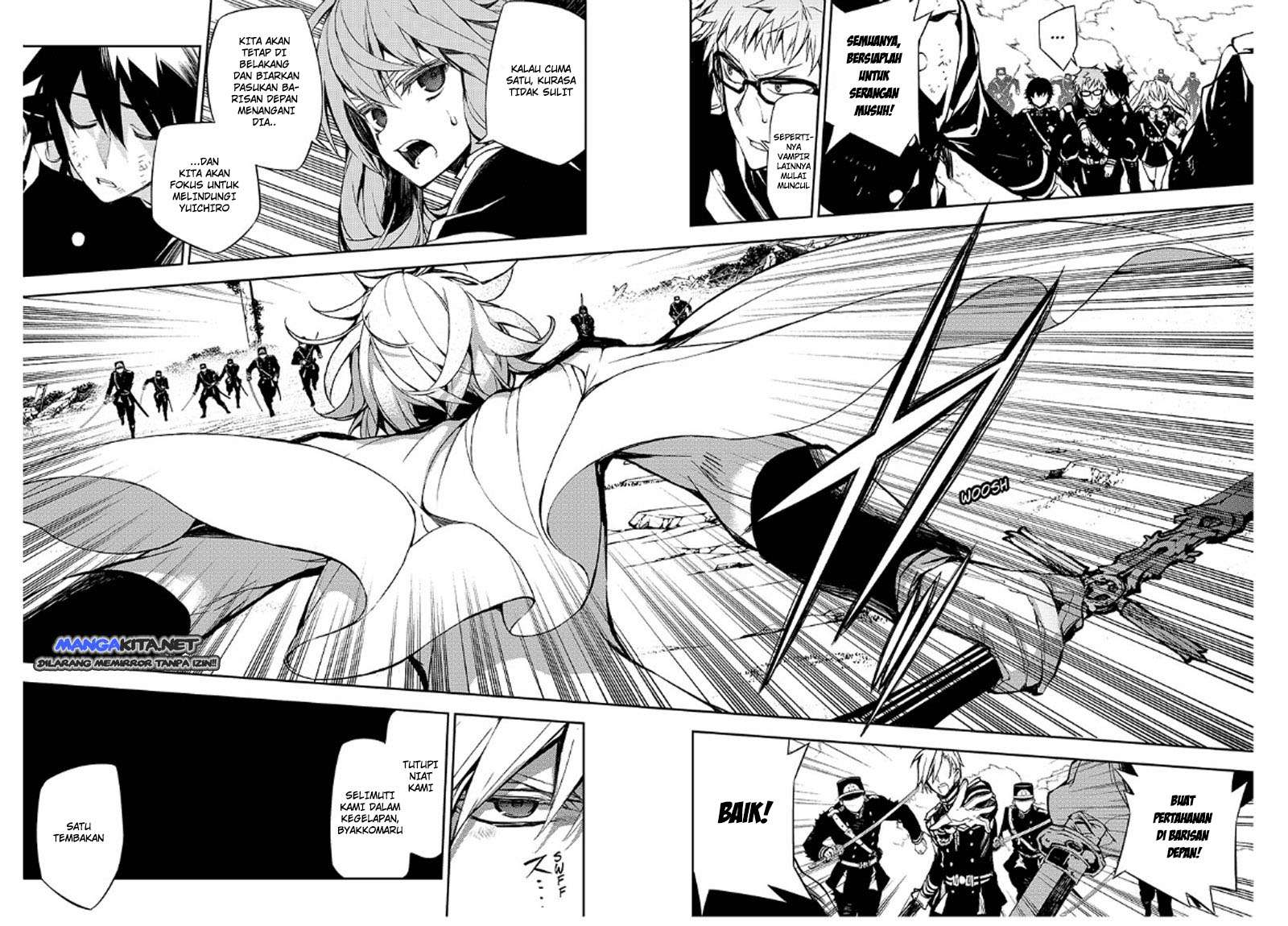 Owari no Seraph Chapter 35 - halaman 8