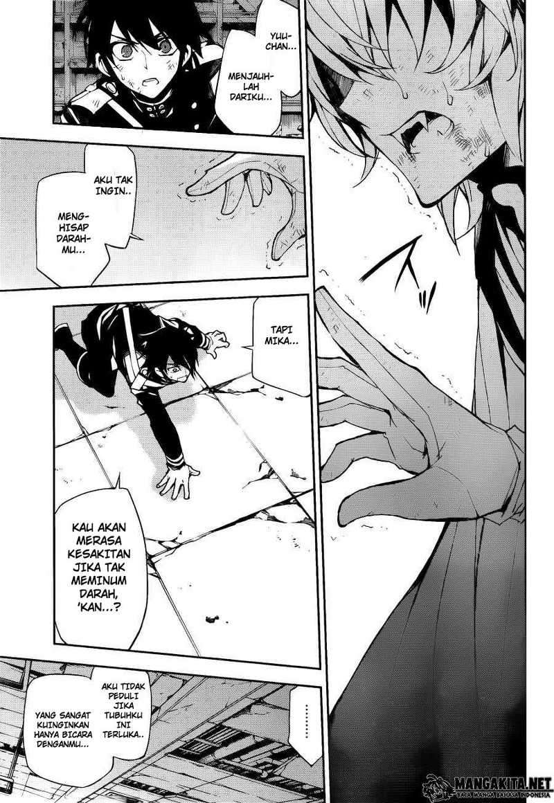 Owari no Seraph Chapter 36 - halaman 28