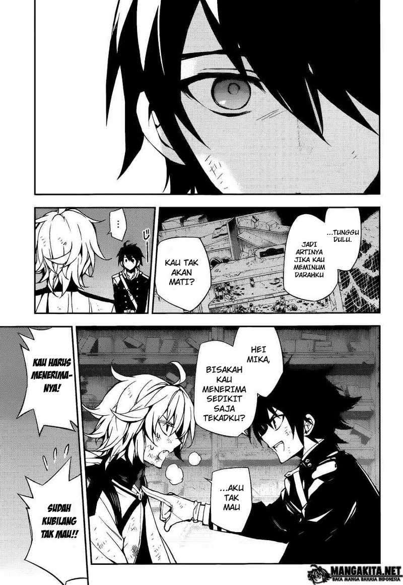 Owari no Seraph Chapter 36 - halaman 32