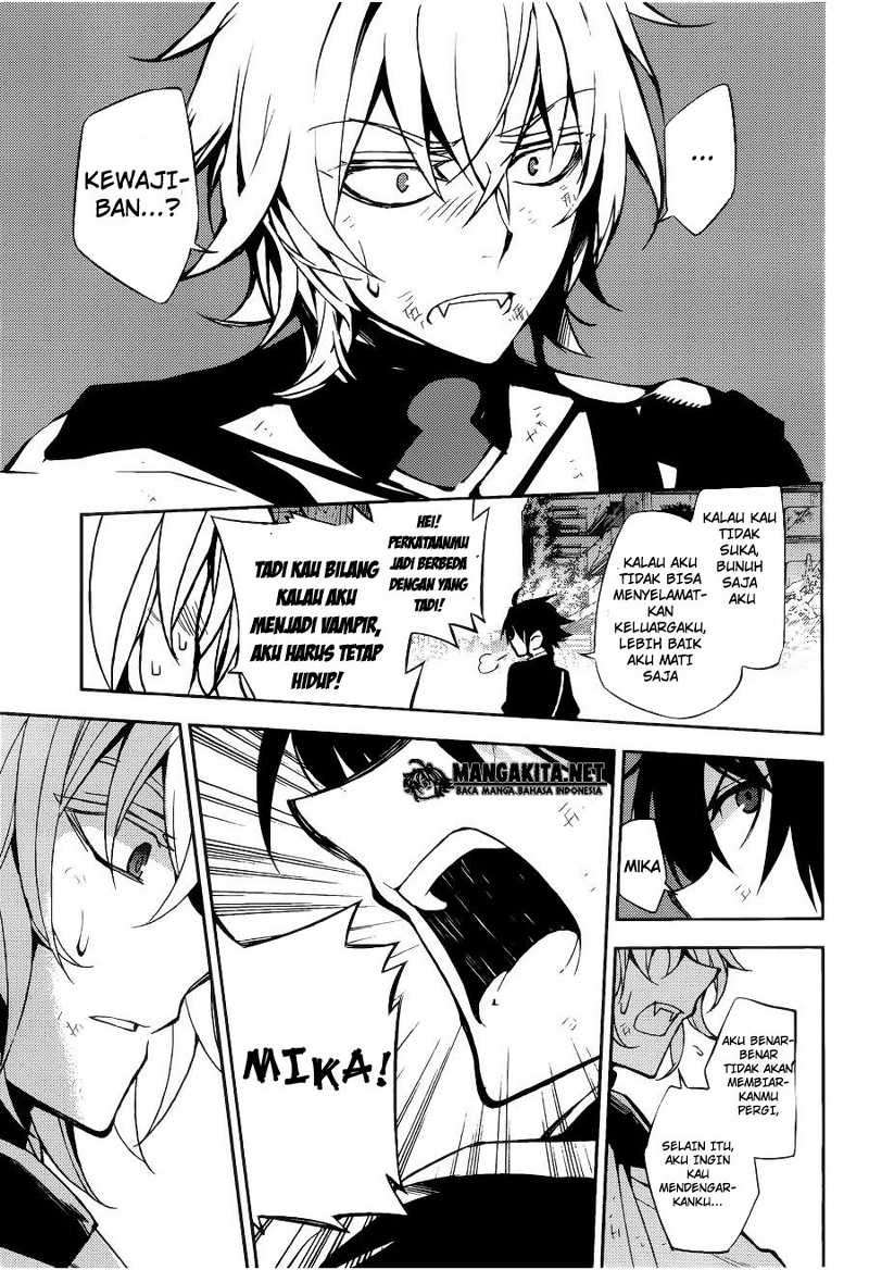 Owari no Seraph Chapter 37 - halaman 18