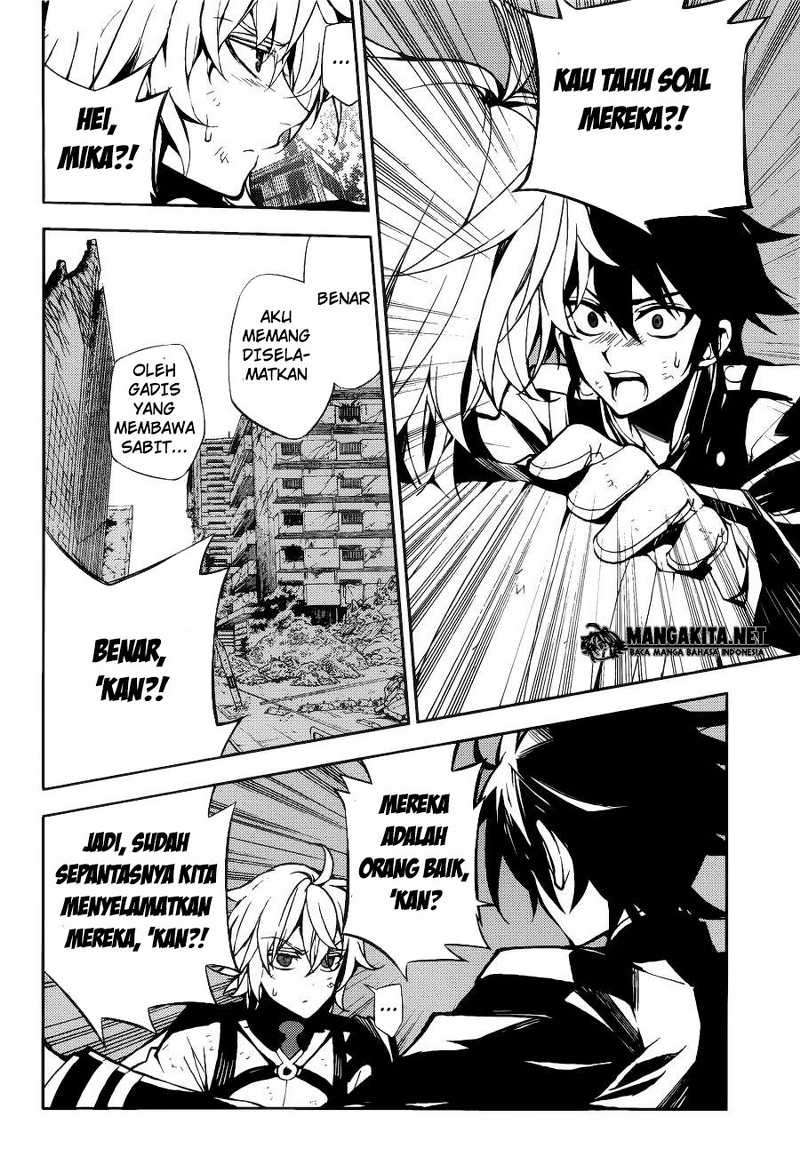 Owari no Seraph Chapter 37 - halaman 21