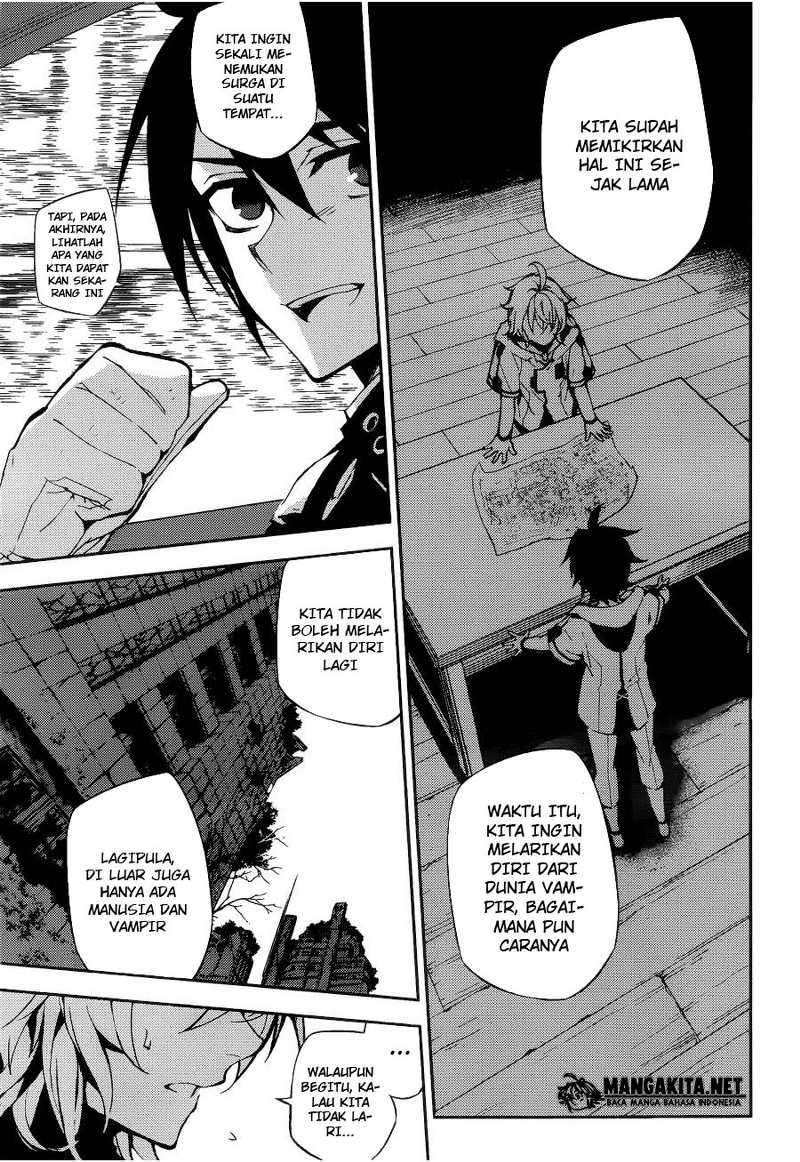 Owari no Seraph Chapter 37 - halaman 38