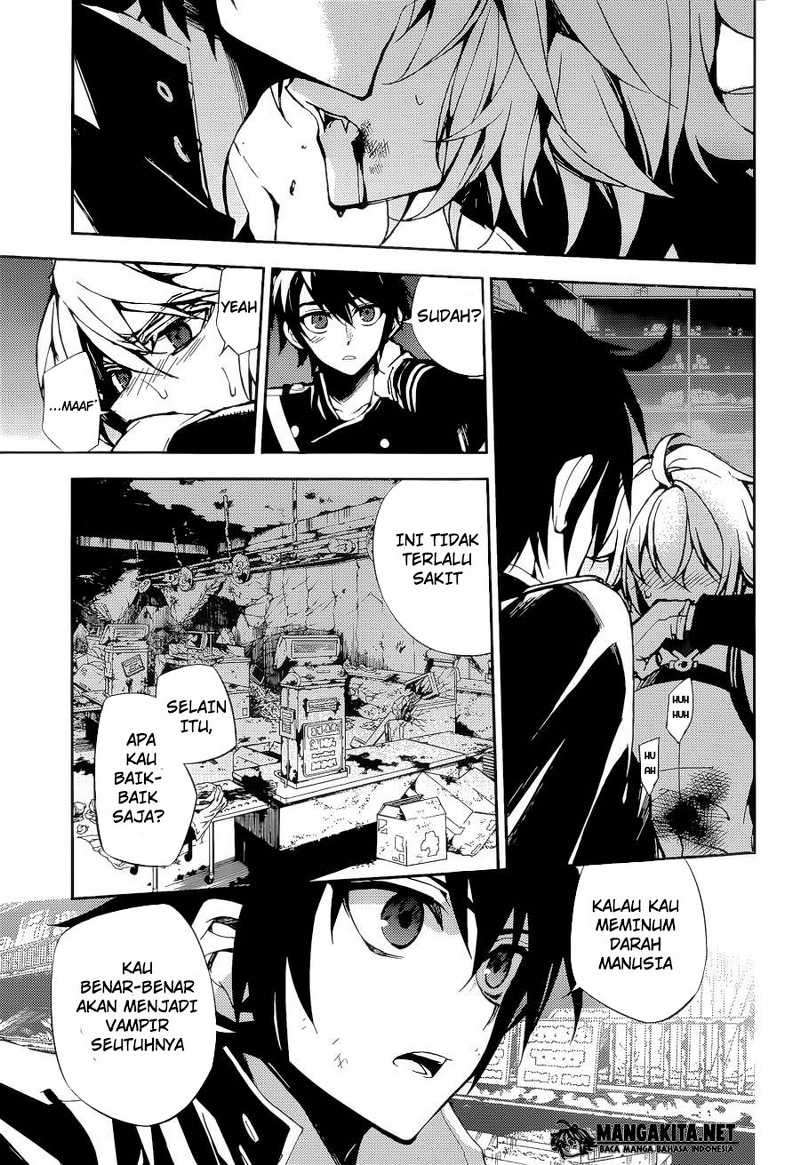 Owari no Seraph Chapter 37 - halaman 4
