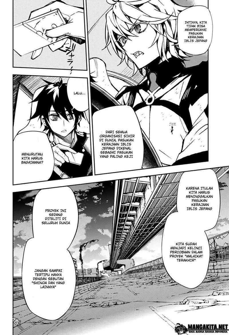 Owari no Seraph Chapter 39 - halaman 6