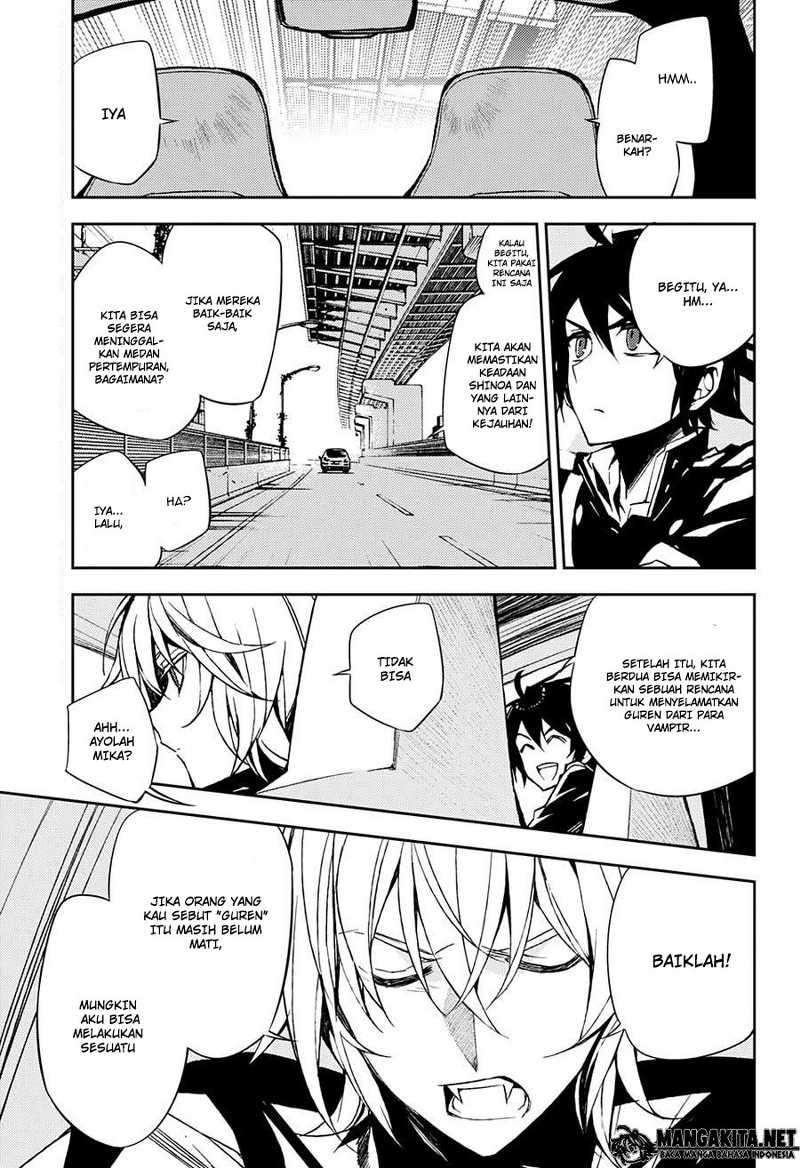 Owari no Seraph Chapter 39 - halaman 7