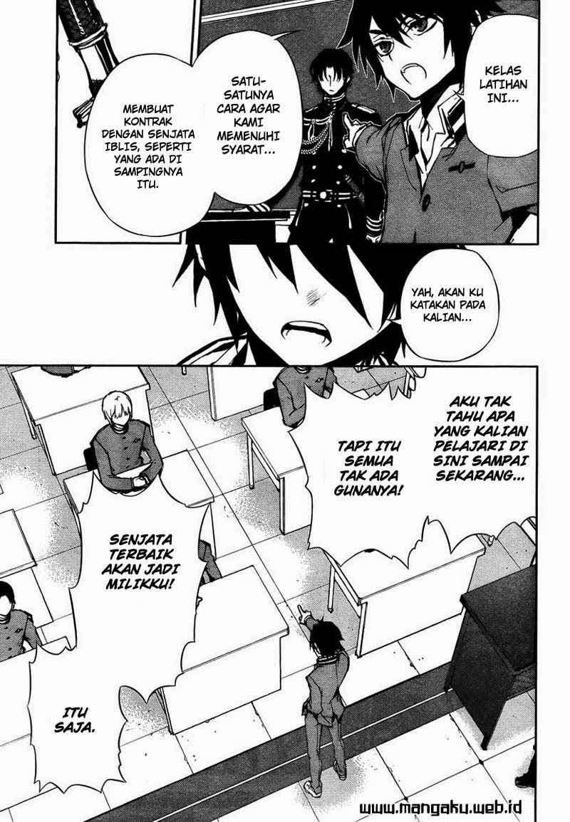 Owari no Seraph Chapter 4 - halaman 14