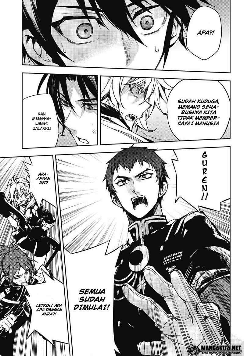 Owari no Seraph Chapter 40 - halaman 17