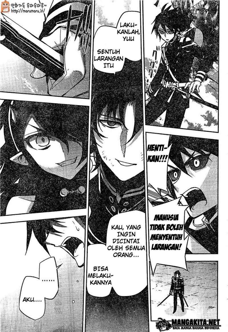 Owari no Seraph Chapter 41 - halaman 16